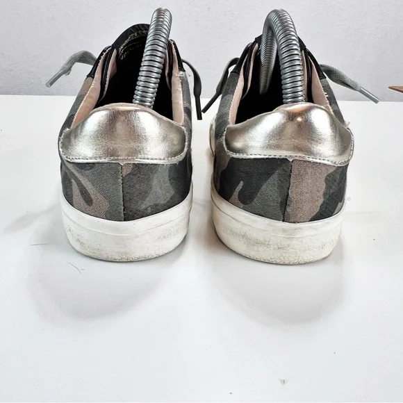 Vintage Havana Dina Sneaker Army Multi Sz 8 Green Camo - Picture 4 of 10